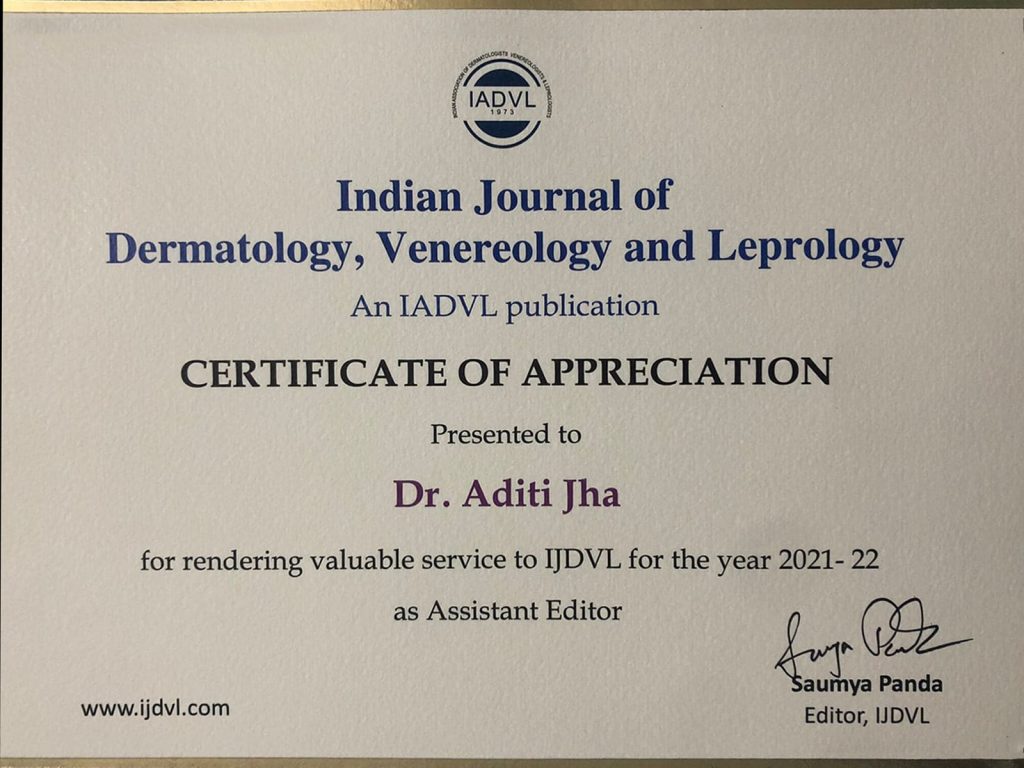 dr Aditi jha best dermatologist 1