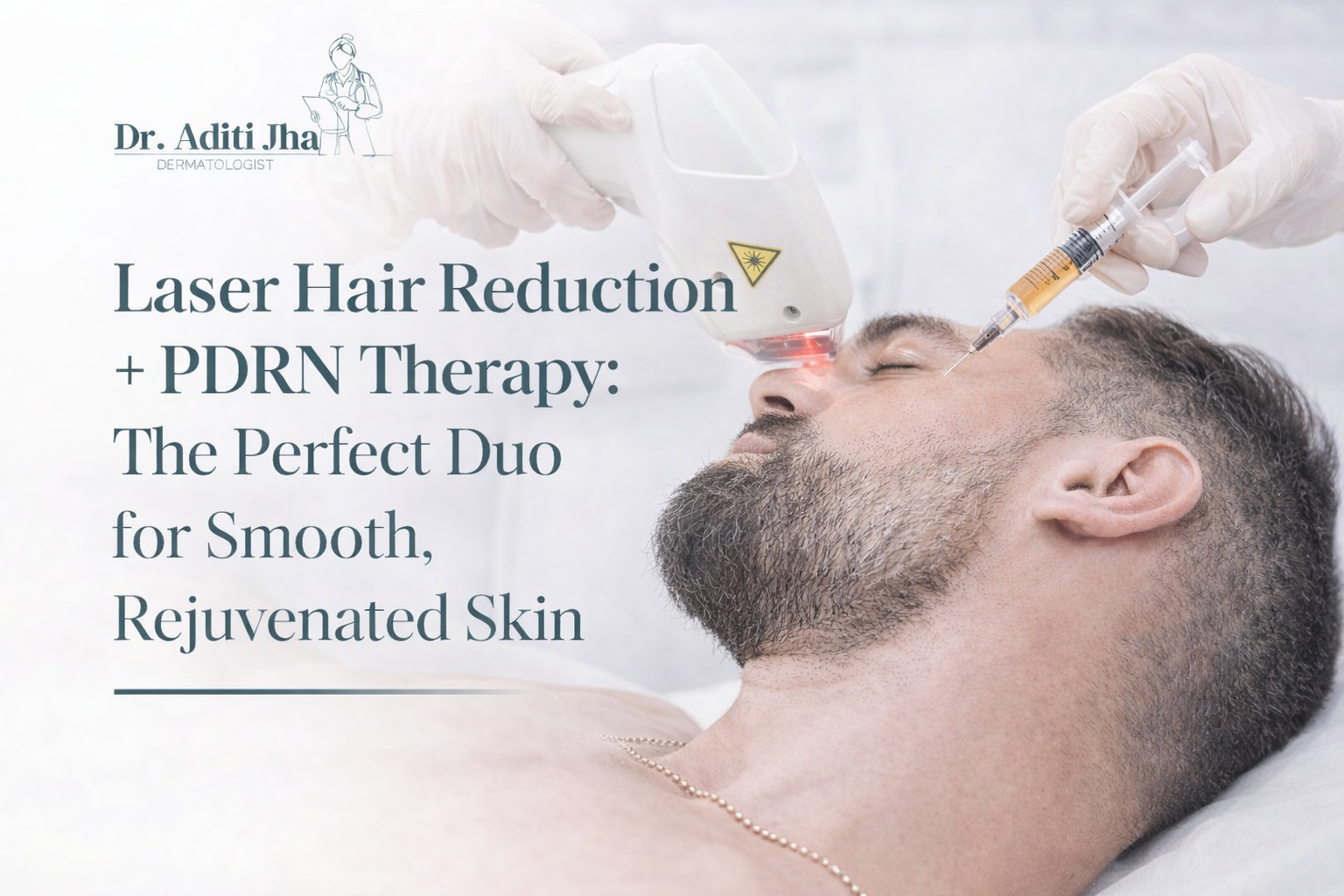 Laser Hair Reduction + PDRN Therapy: The Perfect Duo for Smooth, Rejuvenated Skin