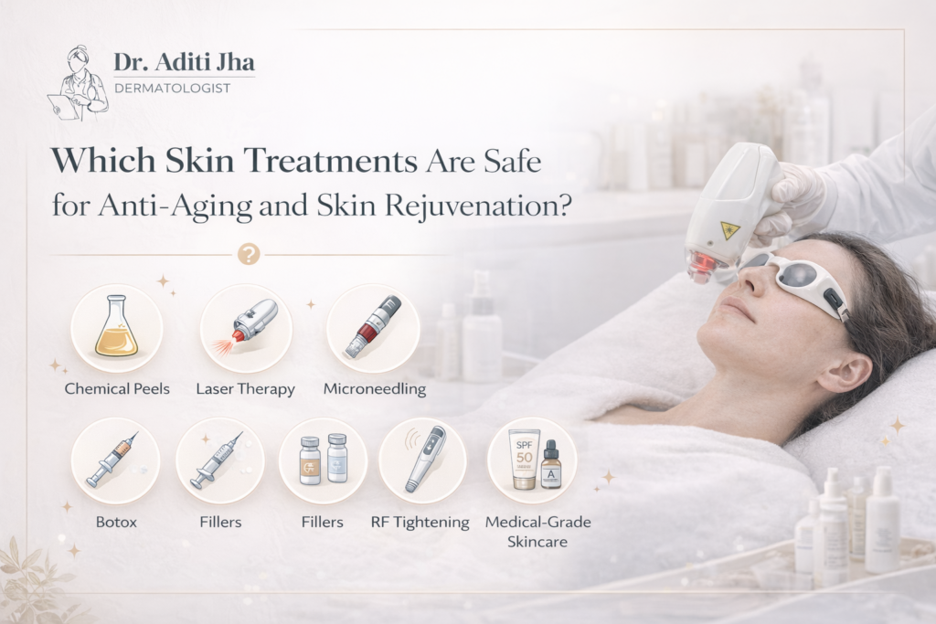 Which Skin Treatments Are Safe for Anti-Aging and Skin Rejuvenation