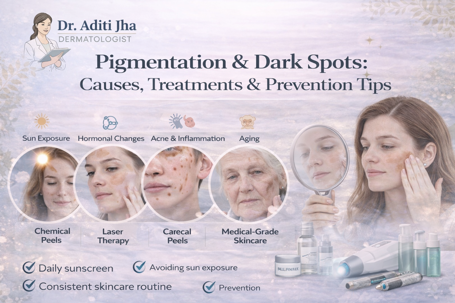 Pigmentation & Dark Spots: Causes, Treatments & Prevention Tips