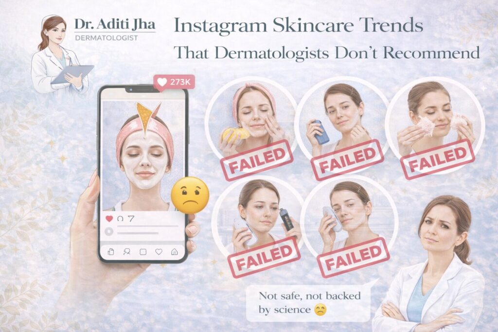 Instagram Skincare Trends That Dermatologists Don’t Recommend